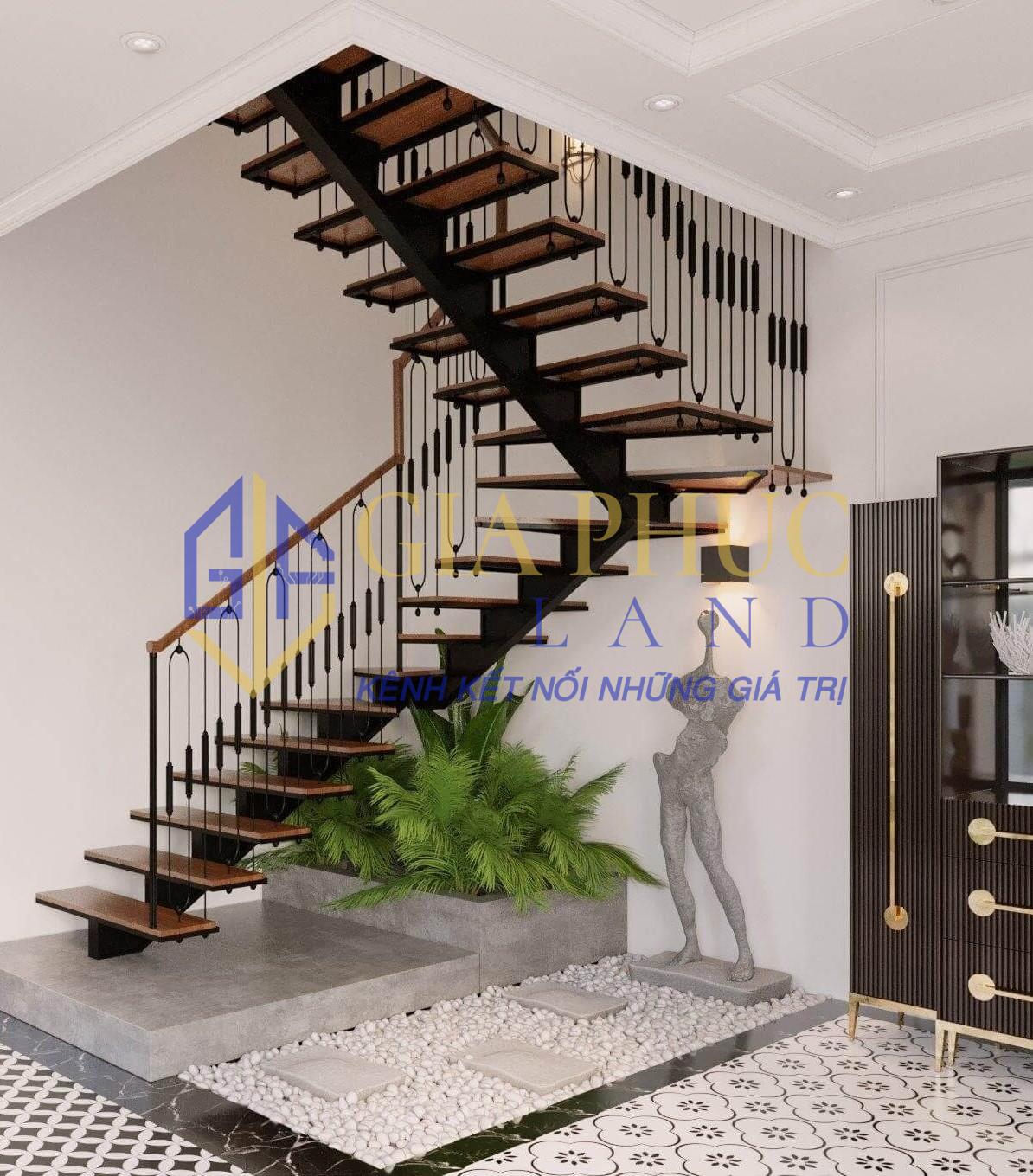 Có nhiều chất liệu cầu thang để bạn lựa chọn